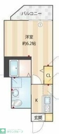 ラ リヴィエール テール稲毛の物件間取画像